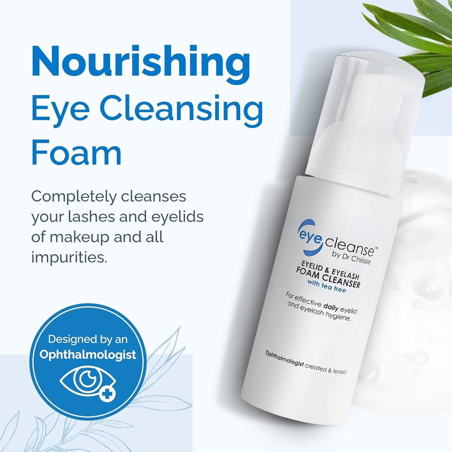 Eyelid and Eyelash Cleanser Foam (100ml)