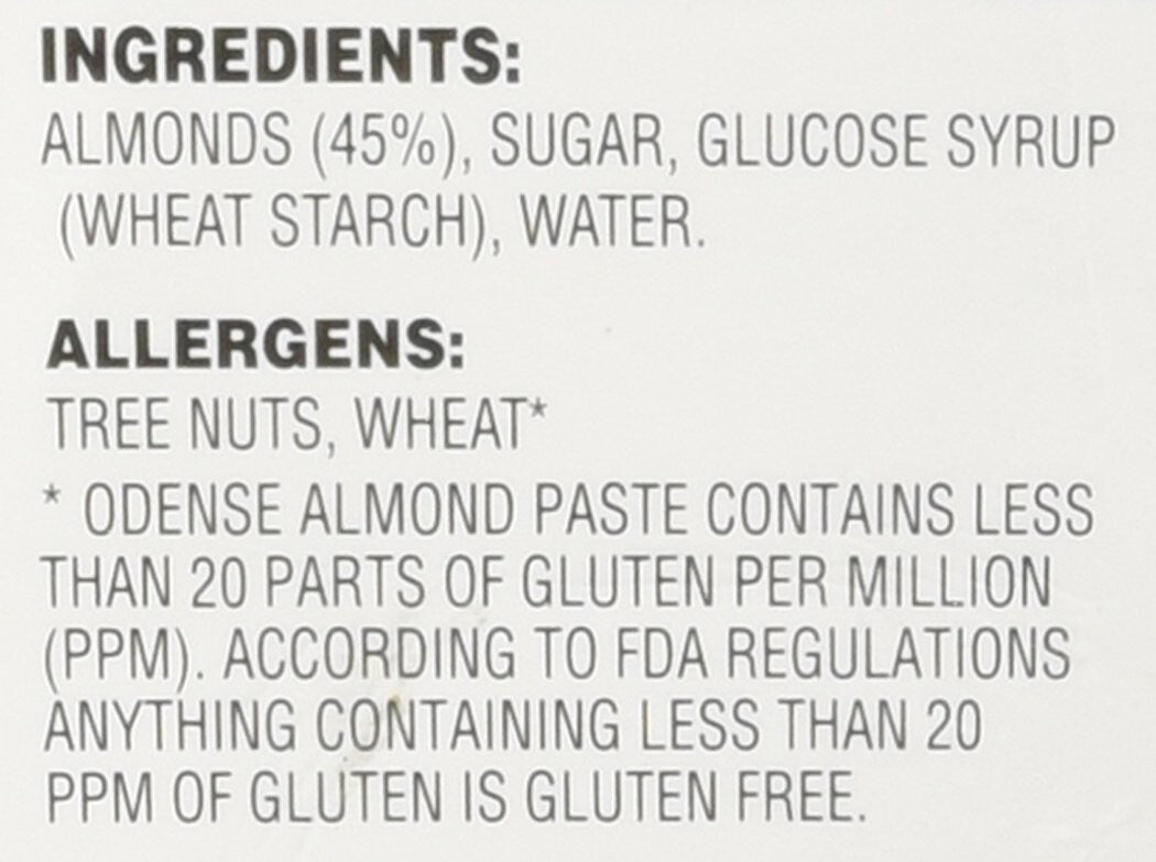 Odense Almond Paste, 7 Ounce Tube (Pack of 3)