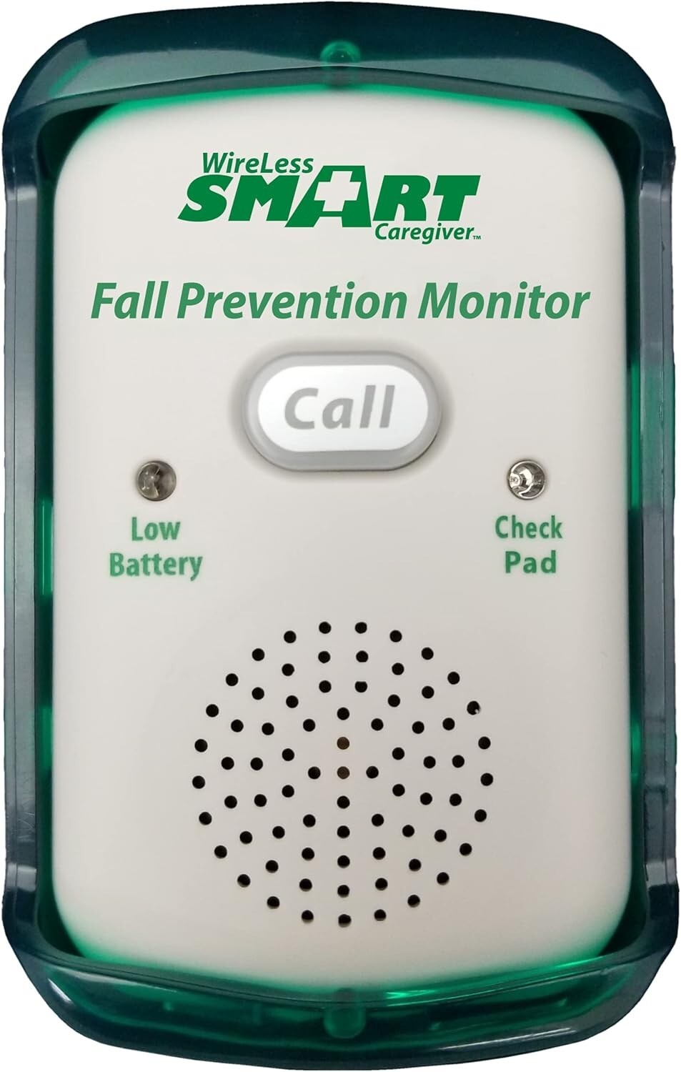 Wireless Economy Quiet Fall Alert with 10in x 30in Bed Pad and Caregiver Pager