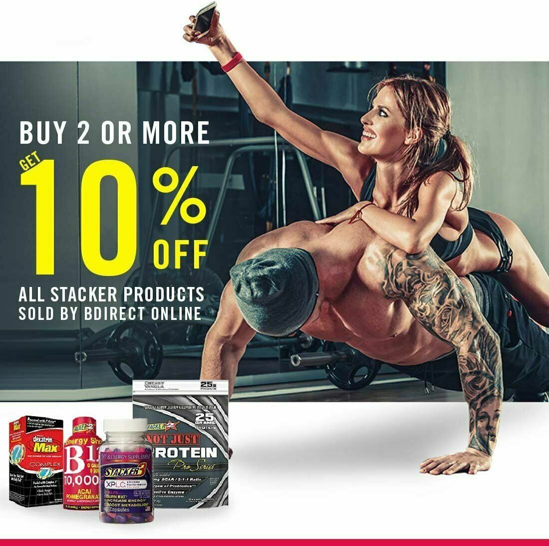 Stacker 3 XPLC Body Fat Burner and Metabolism Boosting 80 capsules