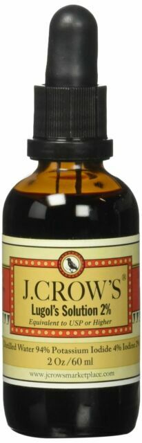 J.Crow'S Lugol'S Solution of Iodine 2% 2Oz