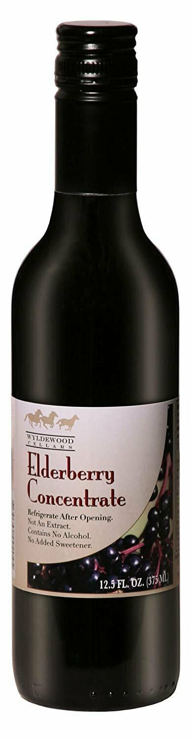 Elderberry Juice Concentrate 12.5 fl. oz. by  Wyldewood Cellars