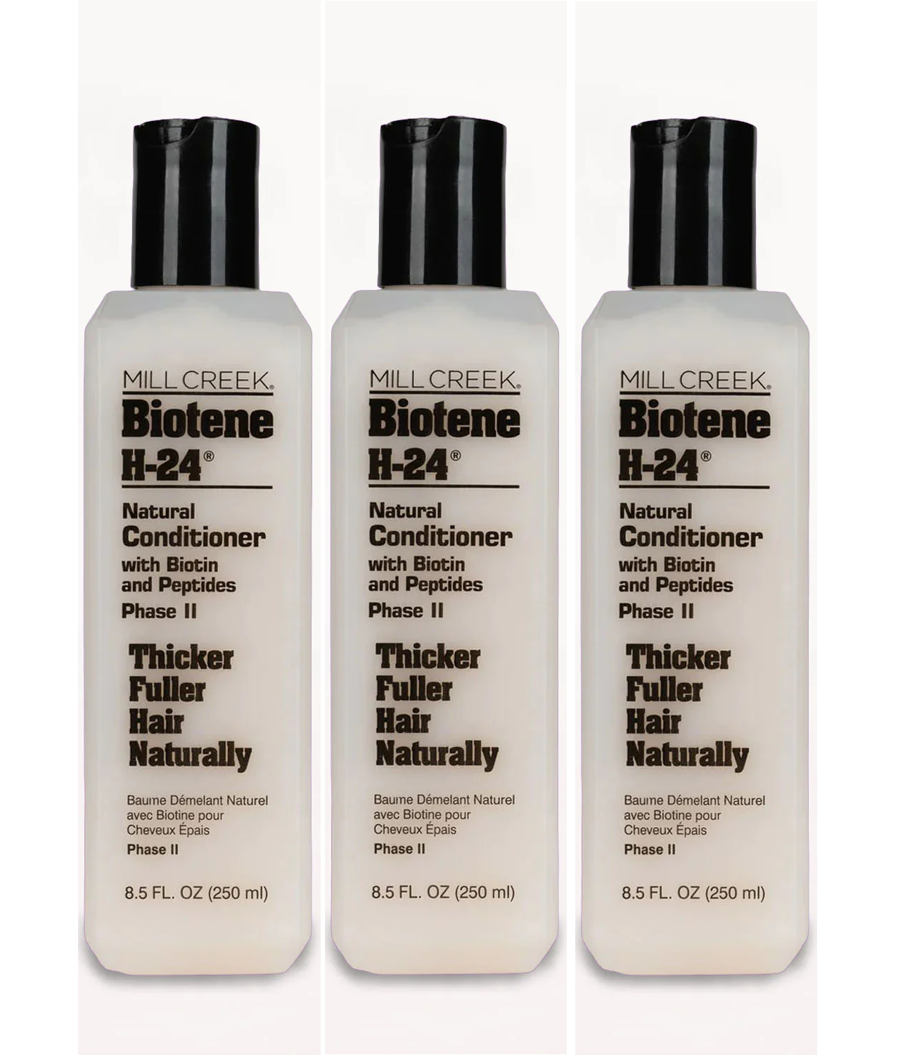 Mill Creek Biotene H-24 Conditioner 8.5 oz Liquid "EXP 12/2024"  (3 Pack)