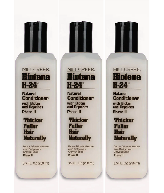 Mill Creek Biotene H-24 Conditioner 8.5 oz Liquid "EXP 12/2024"  (3 Pack)