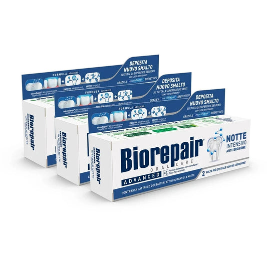 Biorepair Night Intensive Toothpaste 75 ML - Packaging May Vary (3 Pack)
