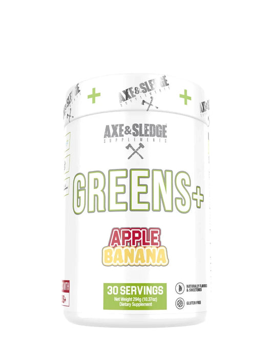 Axe & Sledge Greens+ Superfoods Probiotics Hydration Blend 30 Servings