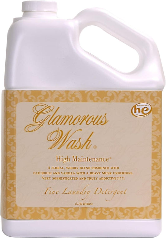 Tyler Candle Company Glamorous Wash Laundry Detergent, High Maintenance's 128oz