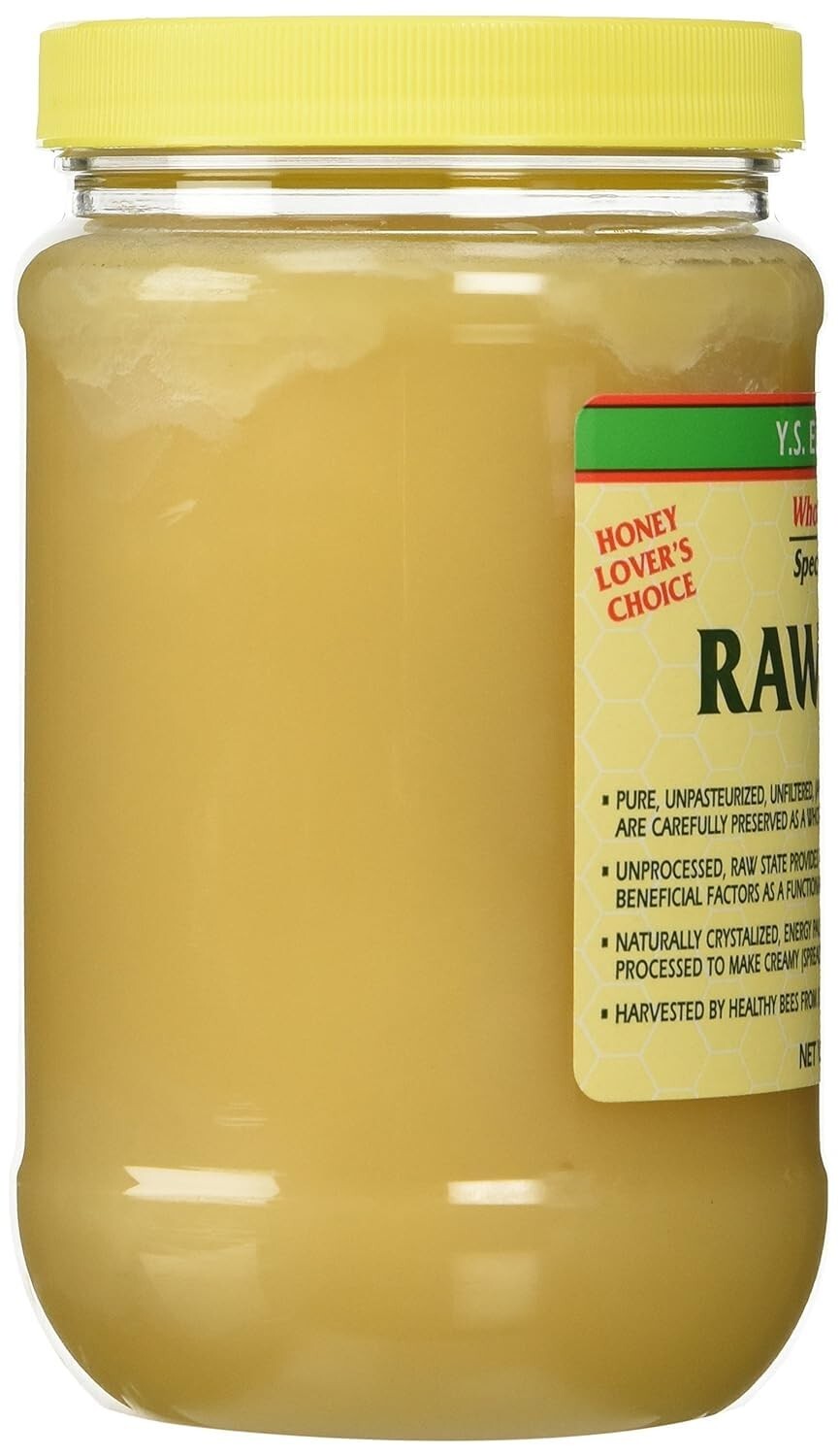 Y.S. Eco Bee Farms Raw Honey  22 oz Pack of 2