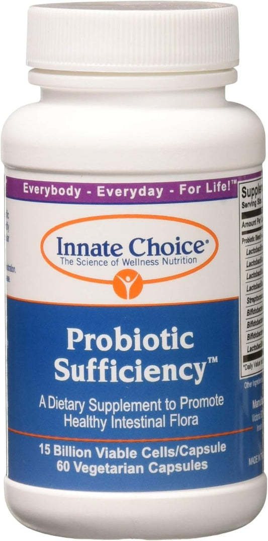 Innate Choice Probiotic Sufficiency, 60 vegetarian capsules