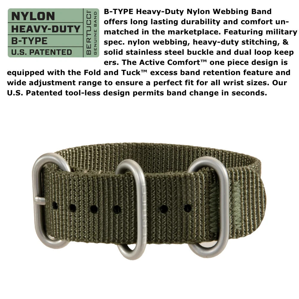 BERTUCCI green Bertucci A-1S Field Watch