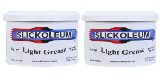 Slickoleum Super Slick Friction Reducing Grease For O-Rings And Seals 15 Oz. x2