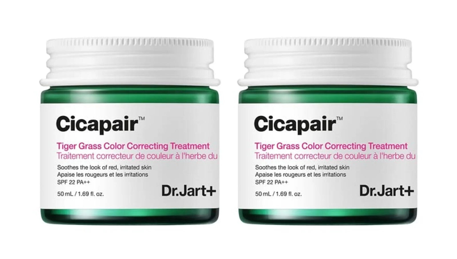 Dr.Jart+ Cicapair Tiger Grass Color Correcting Treatment 1.69 oz. (2 Pack)