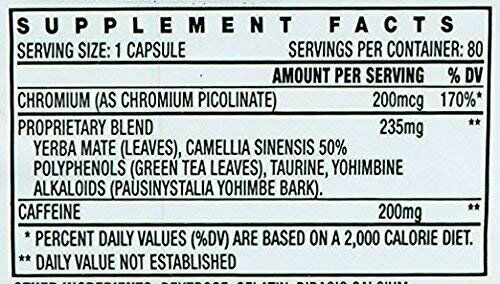 Stacker 3 XPLC Body Fat Burner and Metabolism Boosting 80 capsules