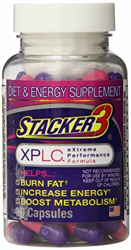 Stacker 3 XPLC Body Fat Burner and Metabolism Boosting 80 capsules