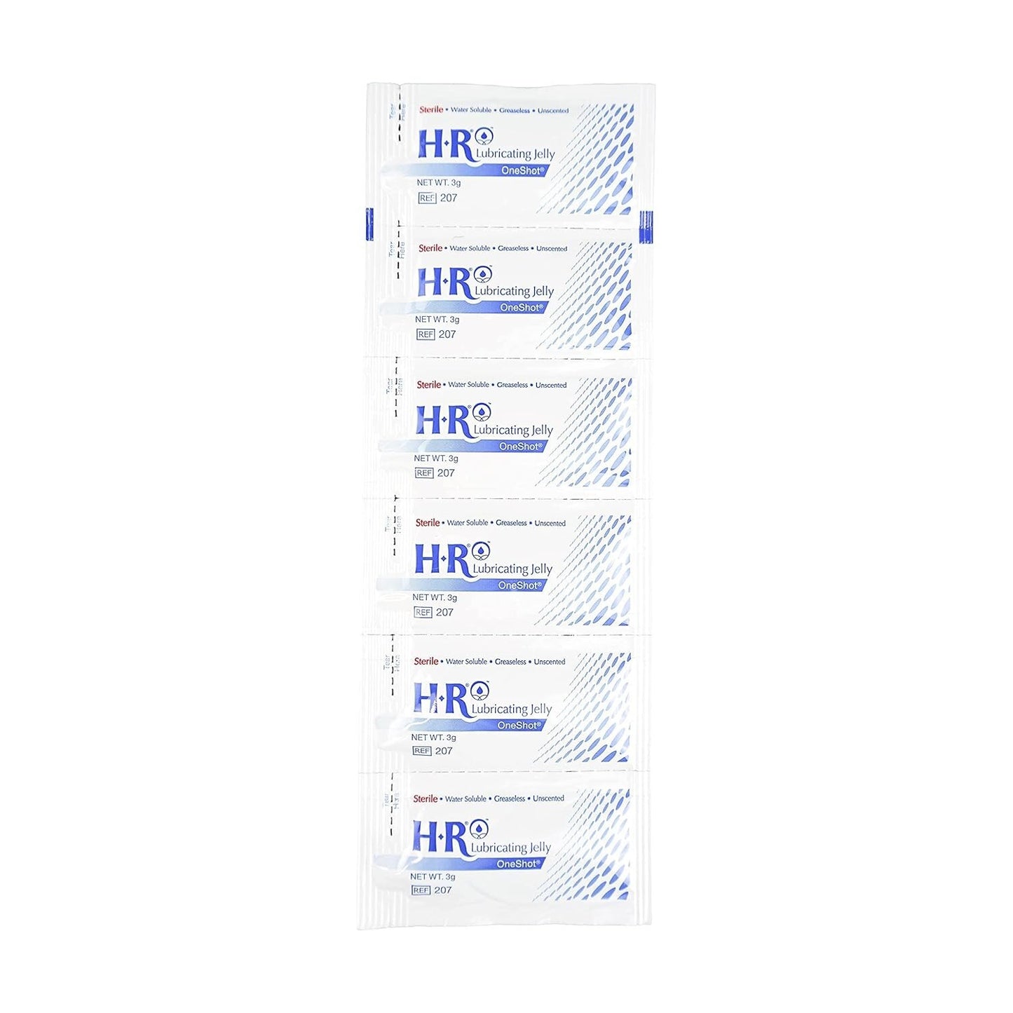869212BX - Lubricating Jelly HR One Shot 3 Gram Individual Packet Sterile