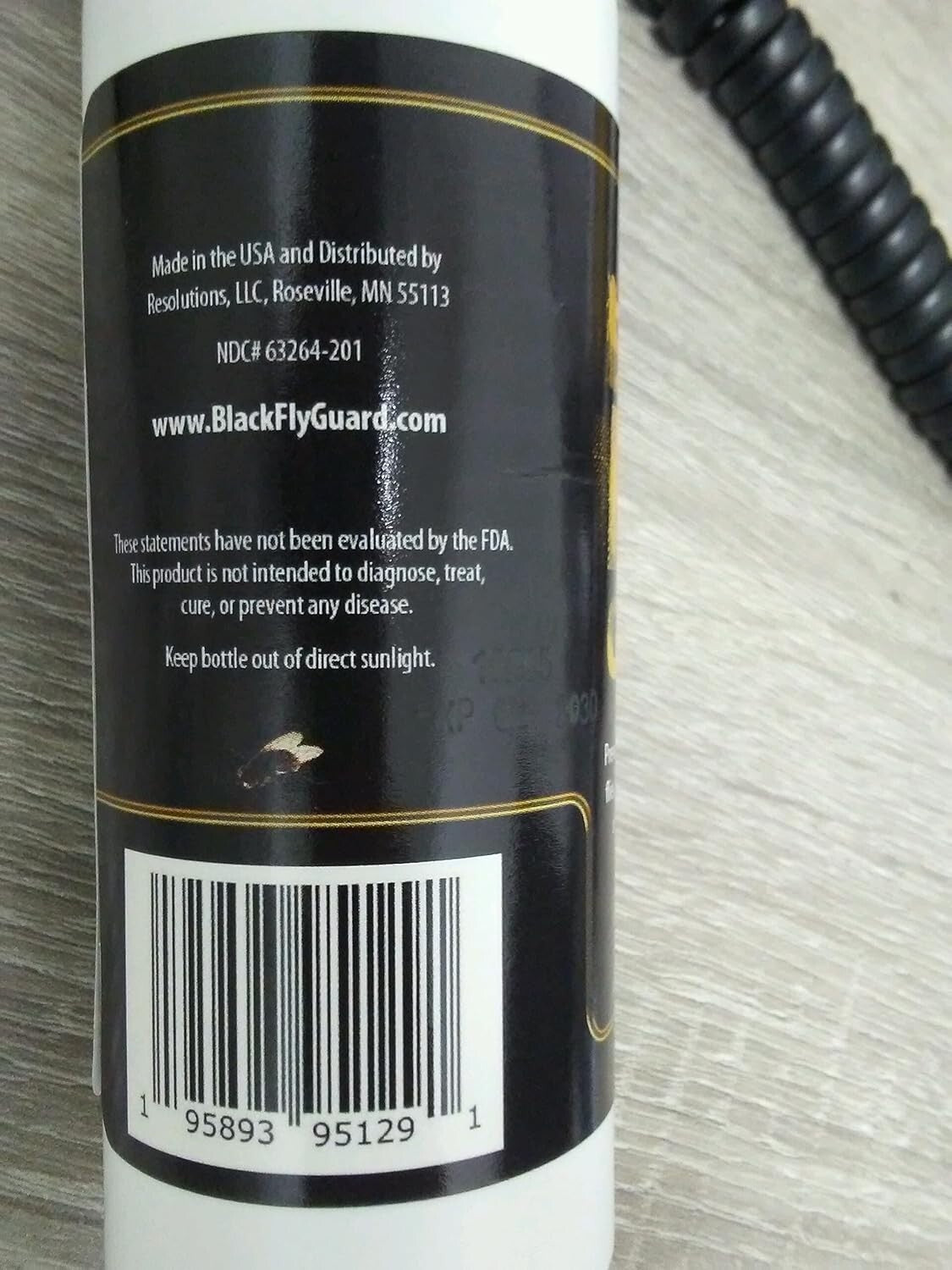 Black Fly Guard 4oz.