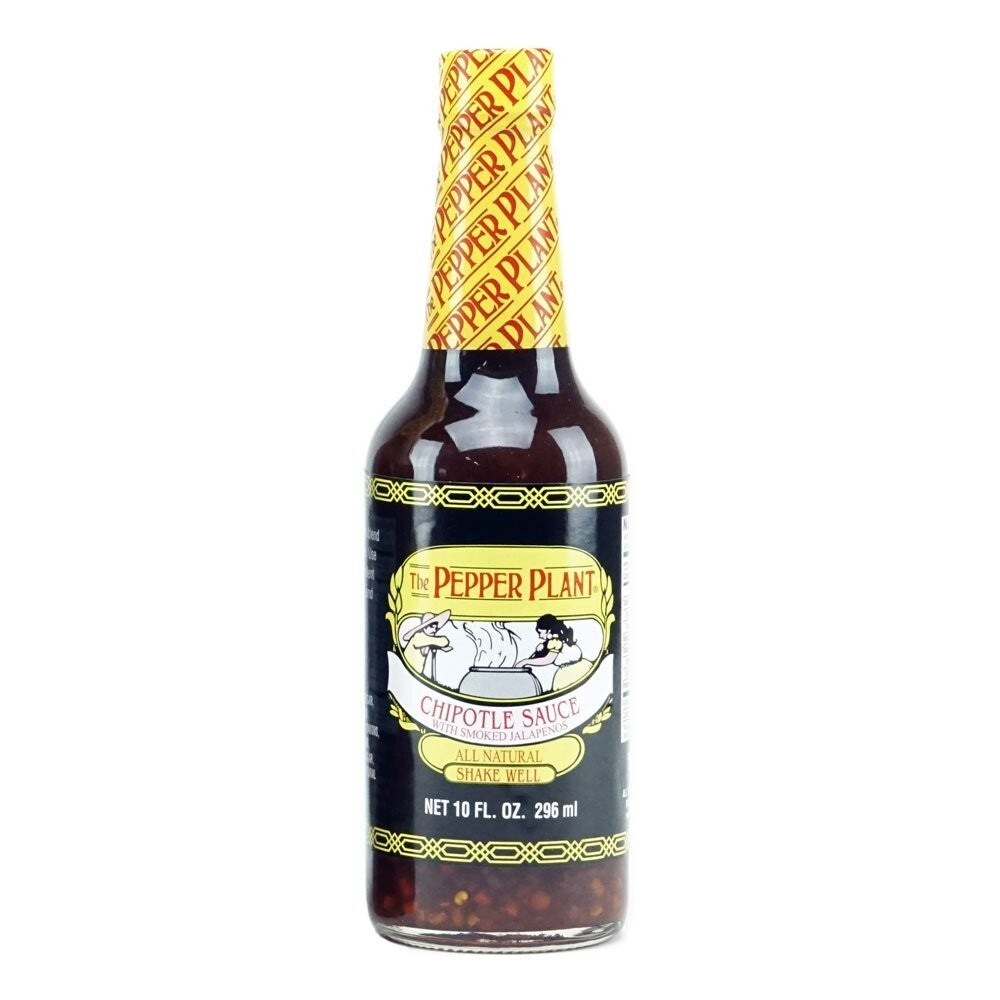 Tth Pepper Plant California Style Hot Sauce (Chipotle, 10 Fl. Oz.) 4 Pack