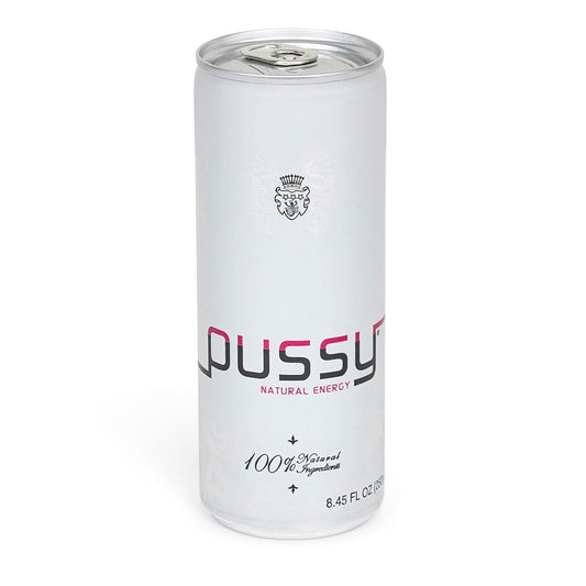 Pussy Natural Energy Drink (250ml - Pack of 12)