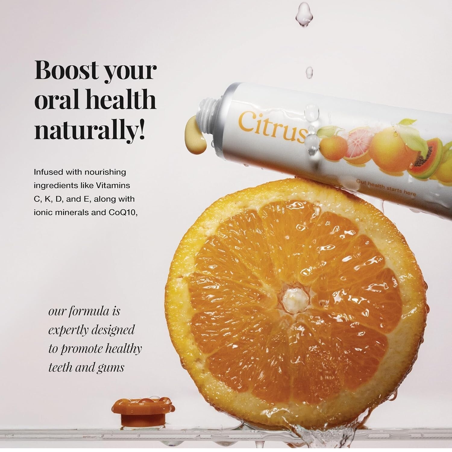 Revitin Natural Toothpaste and Prebiotic Oral Therapy (1 pack)