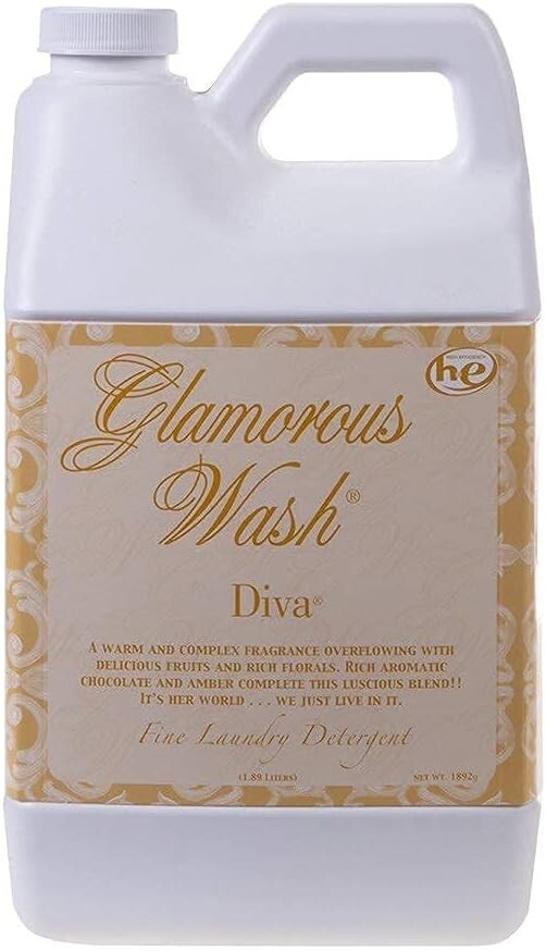 Tyler Glamorous Wash Laundry Detergent, Diva, 64oz  -OPEN BOTTLE- not sealed