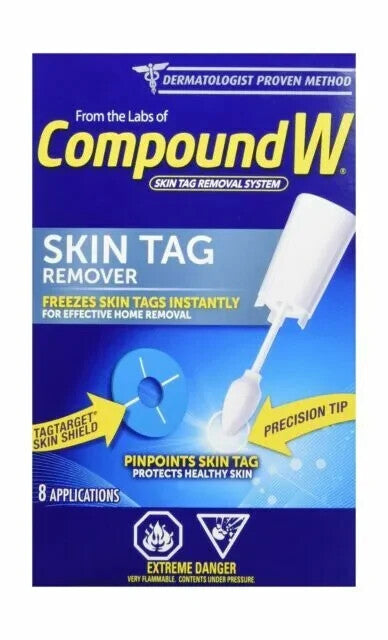 Compound W Dermatologist Proven Skin Tag Remover System 8 Count 2 Pack EXP 11/23