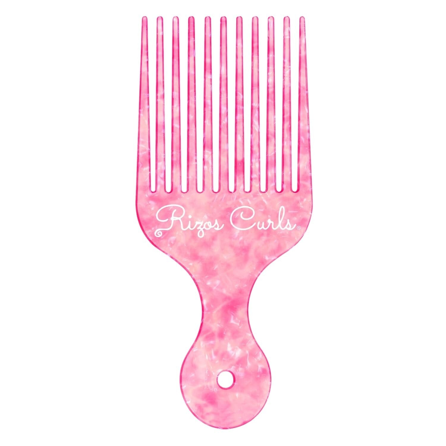 Rizos Curls Hair Pick Comb, Fluff Curls & Add Volume (2 Pack)