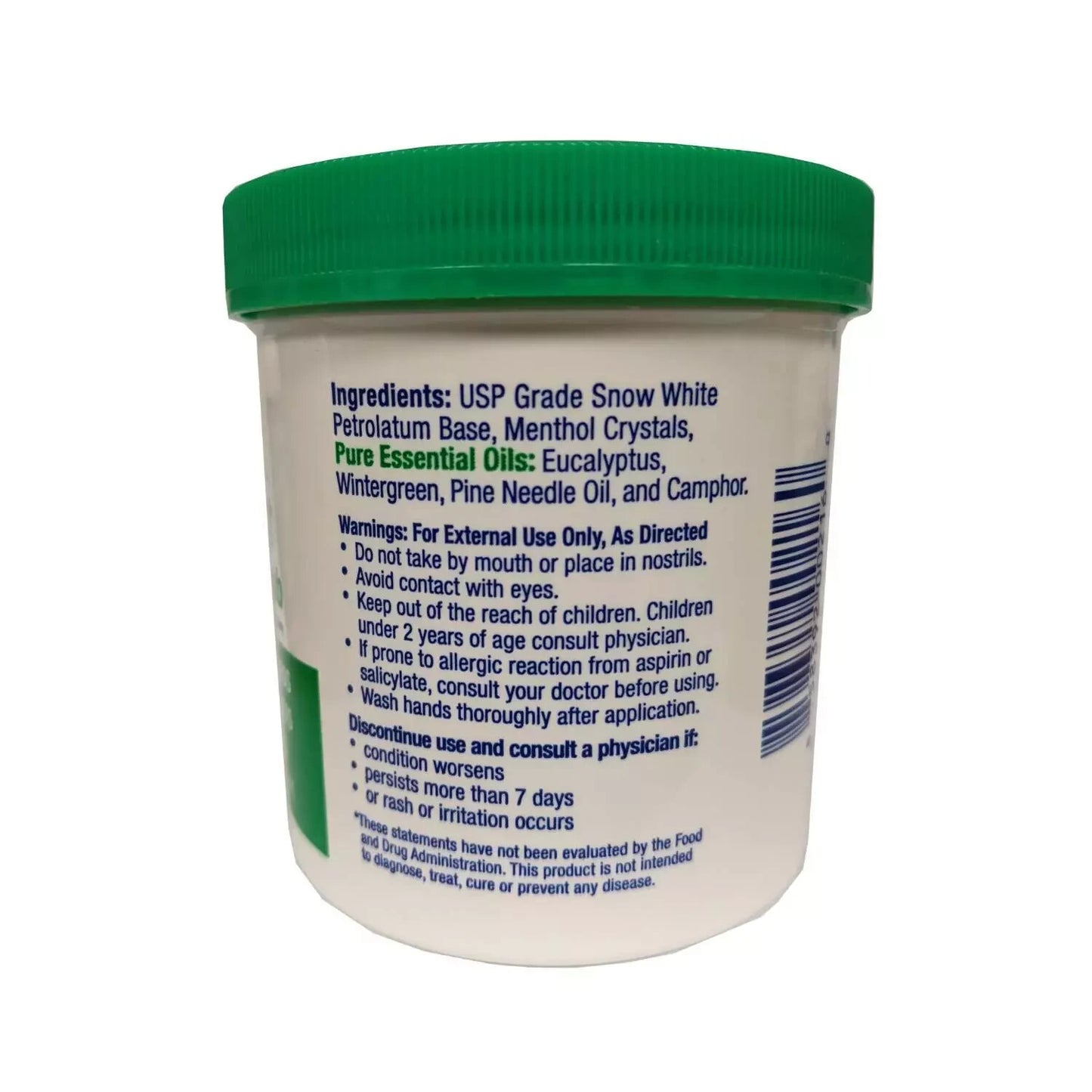 Unkers Therapeutic Rub for Joint Pain, Sore Muscles, Burn Cream, 7 ounces