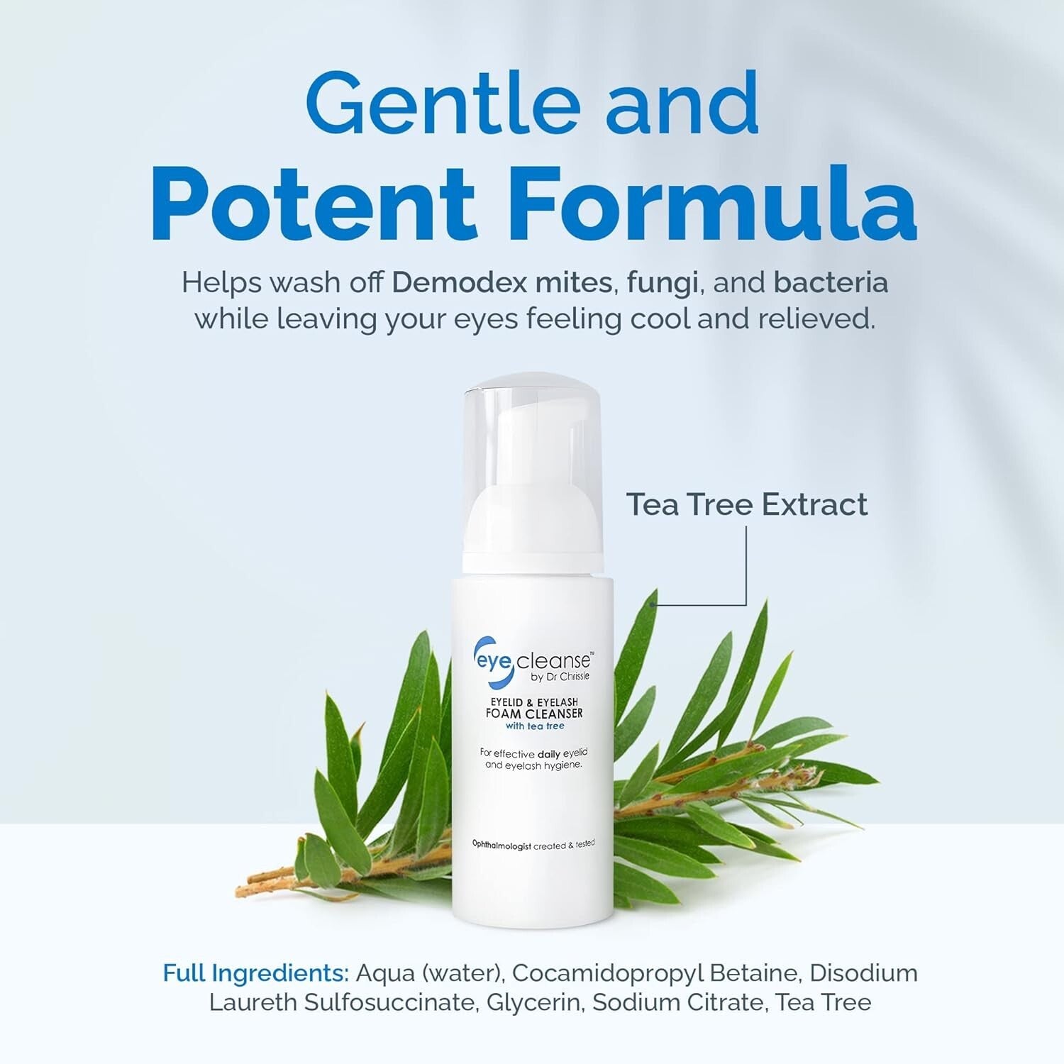 Eyelid and Eyelash Cleanser Foam (100ml)