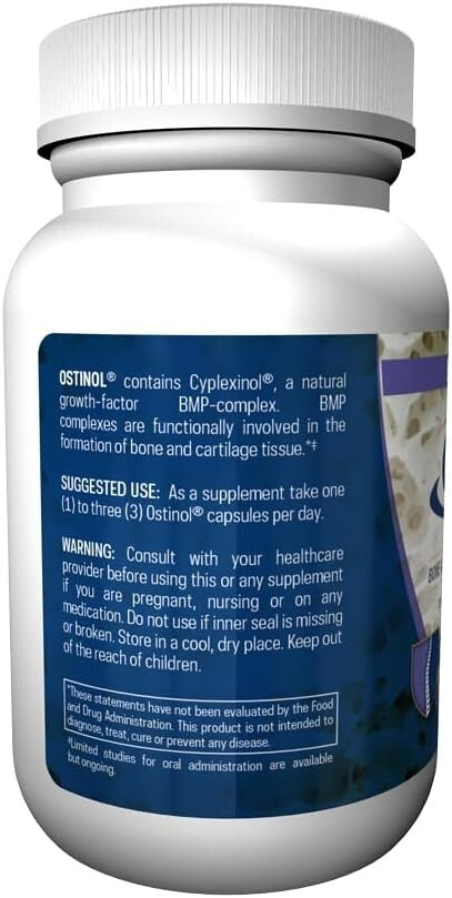 Ostinol Standard 350mg  Bone & Joint Supplement | Stem Cell Activation Certified