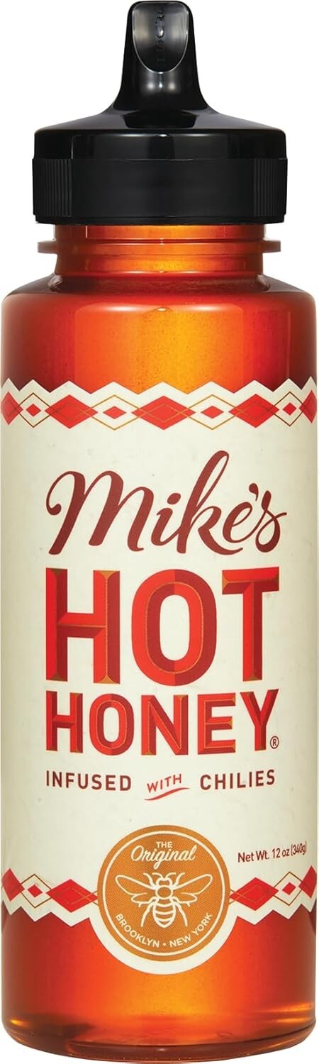Mike’s Hot Honey, 12 oz Squeeze Bottle (6 Pack), Honey with a Kick, Sweetness