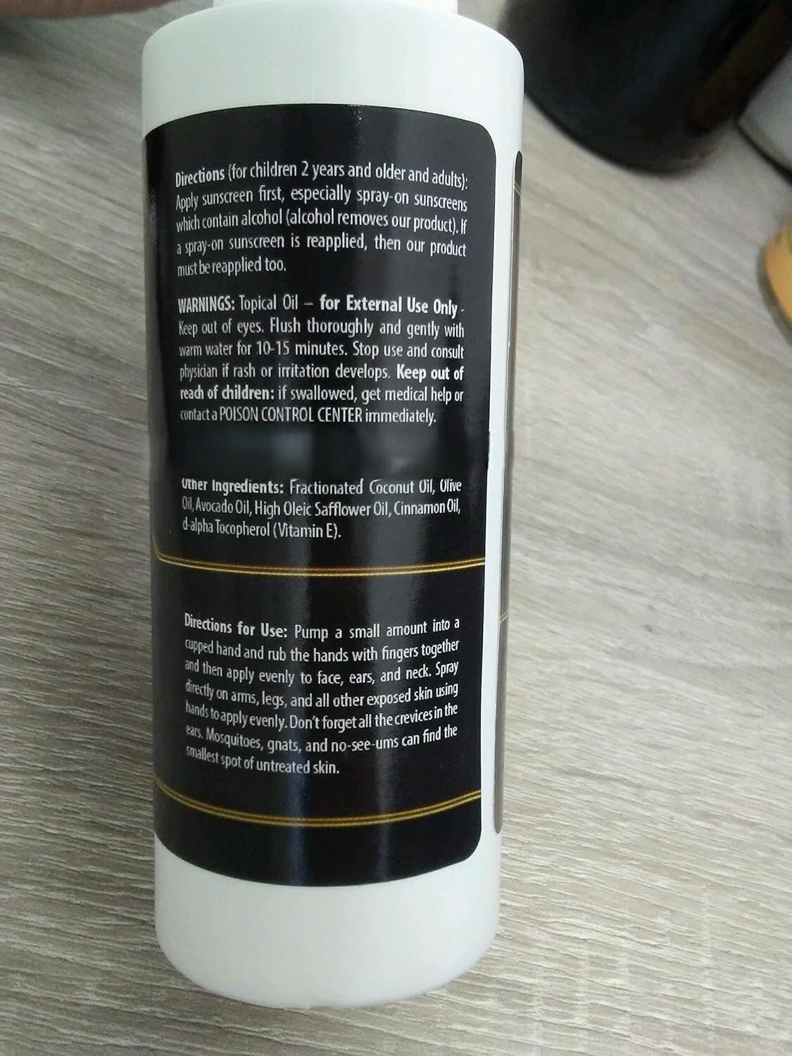 Black Fly Guard 4oz.