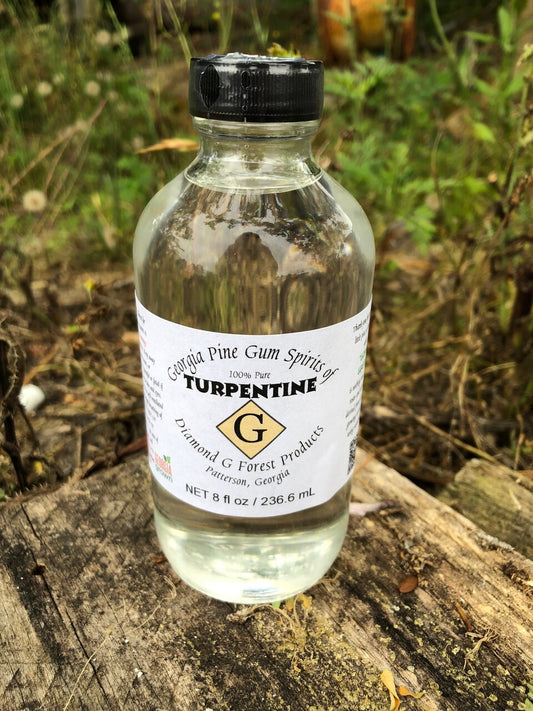8 Oz 100% Pure Gum Spirits of Turpentine