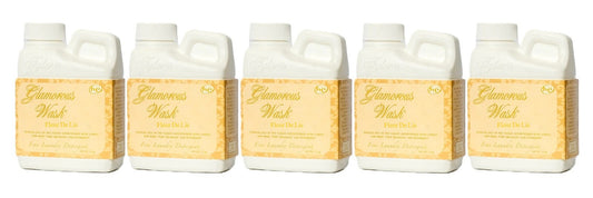 Tyler Candle - Fleur De Lis - Fine Wash Laundry Detergent 4oz 112g (5 Pack)