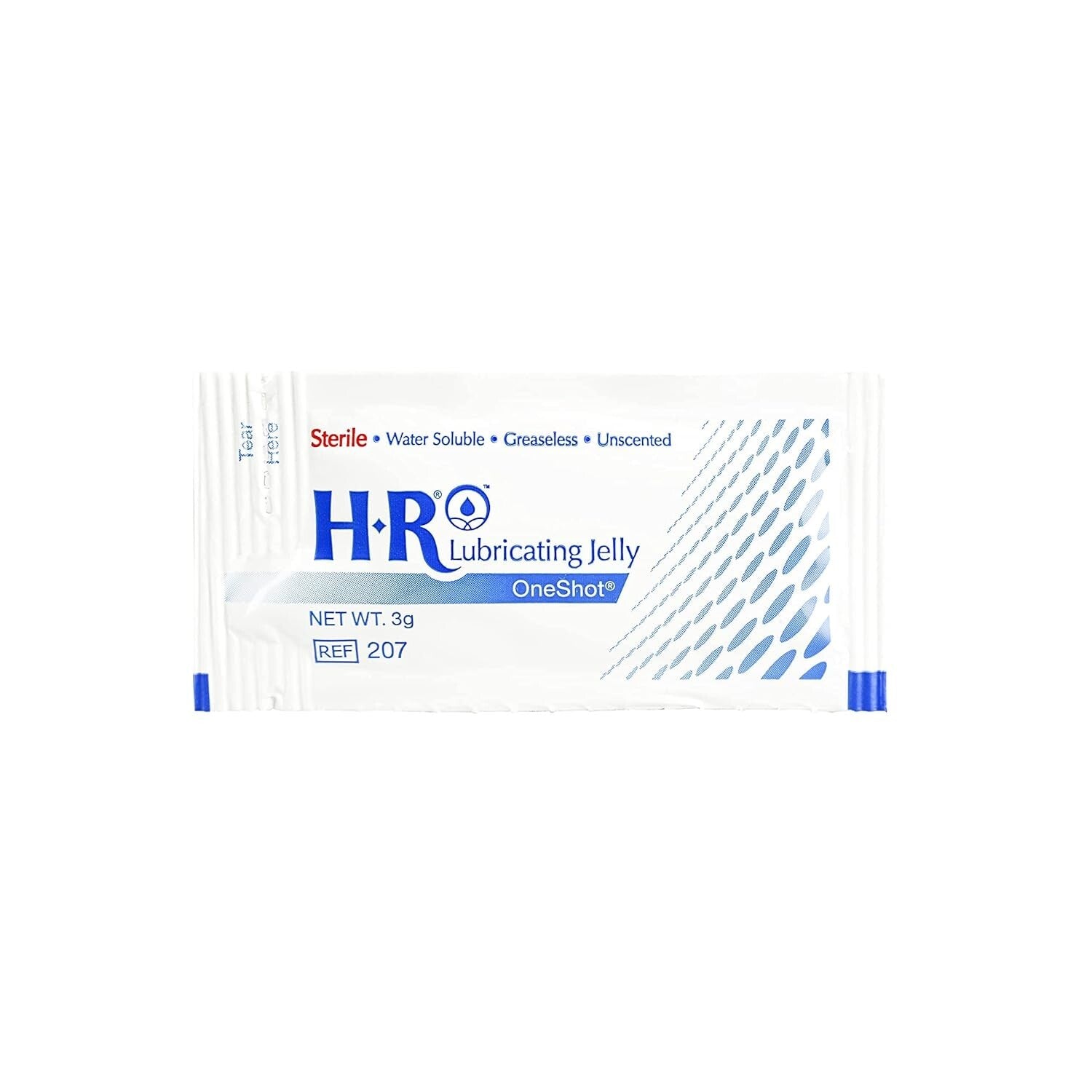 869212BX - Lubricating Jelly HR One Shot 3 Gram Individual Packet Sterile
