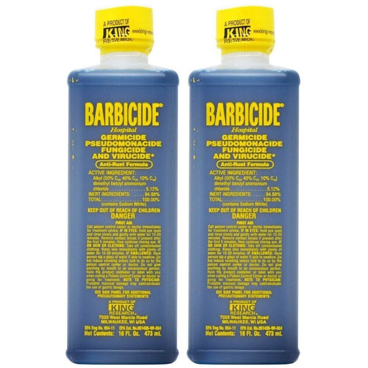 Barbicide Hospital Germicide Disinfectant Concentrate 16oz (2 pack)