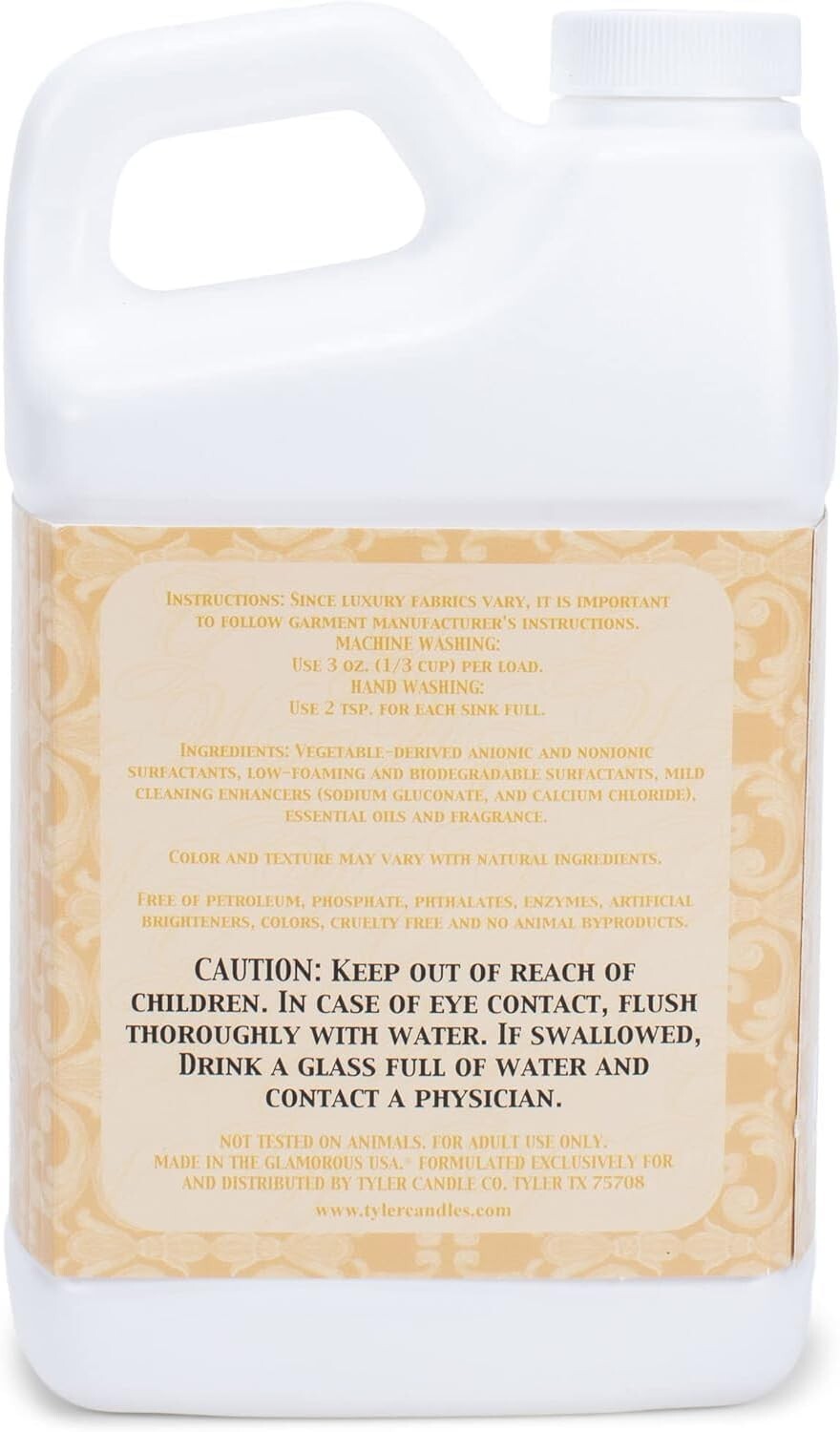 Tyler Candle Company Glamorous Wash Laundry Detergent, High Maintenance's 32oz