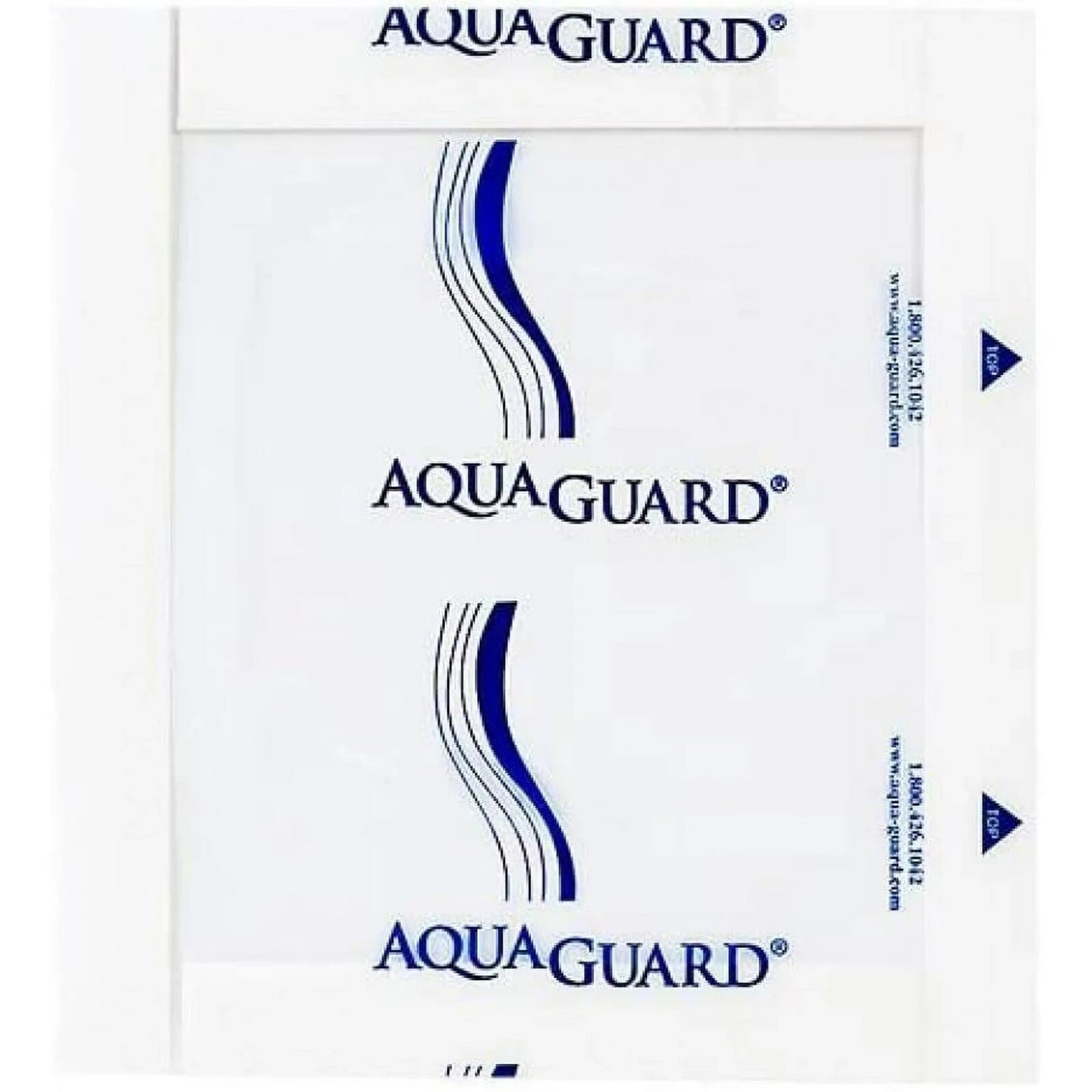 Aqua Guard Moisture Barrier, Latex Free, 9” X 9”  -PACK OF 7-