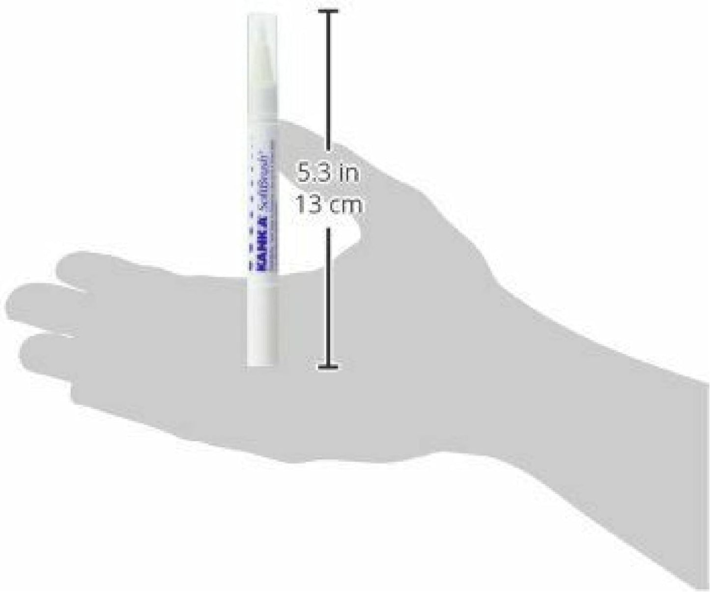 Kank-A Soft Brush Tooth Mouth Pain Gel Maximum Strength, White, 0.21 Oz, 5 Pack