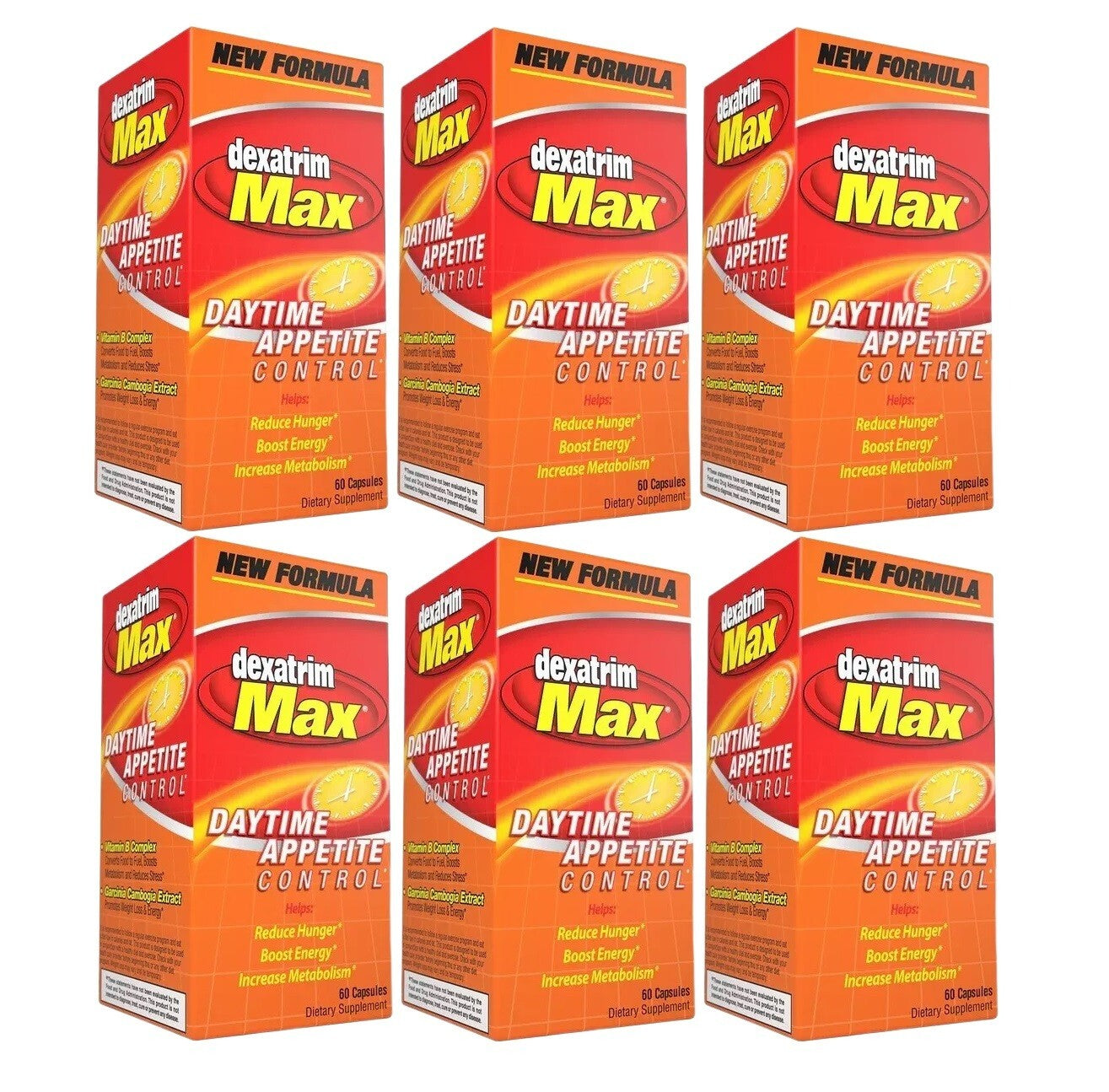 Stacker Dexatrim Max Daytime Appetite Control Tablets, 60 Count (6 Pack)