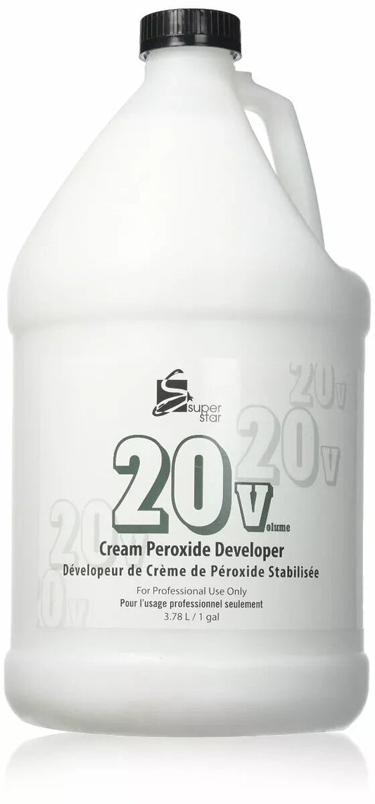 Super Star Stabilized Cream Peroxide Developer, 20v , 3.8 L / 1 Gallon