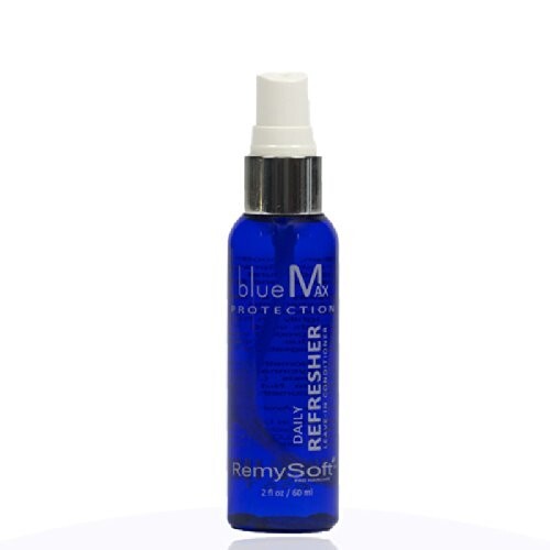 RemySoft blueMax Daily Refresher - Safe for Hair Extensions, Weaves and Wigs 2OZ