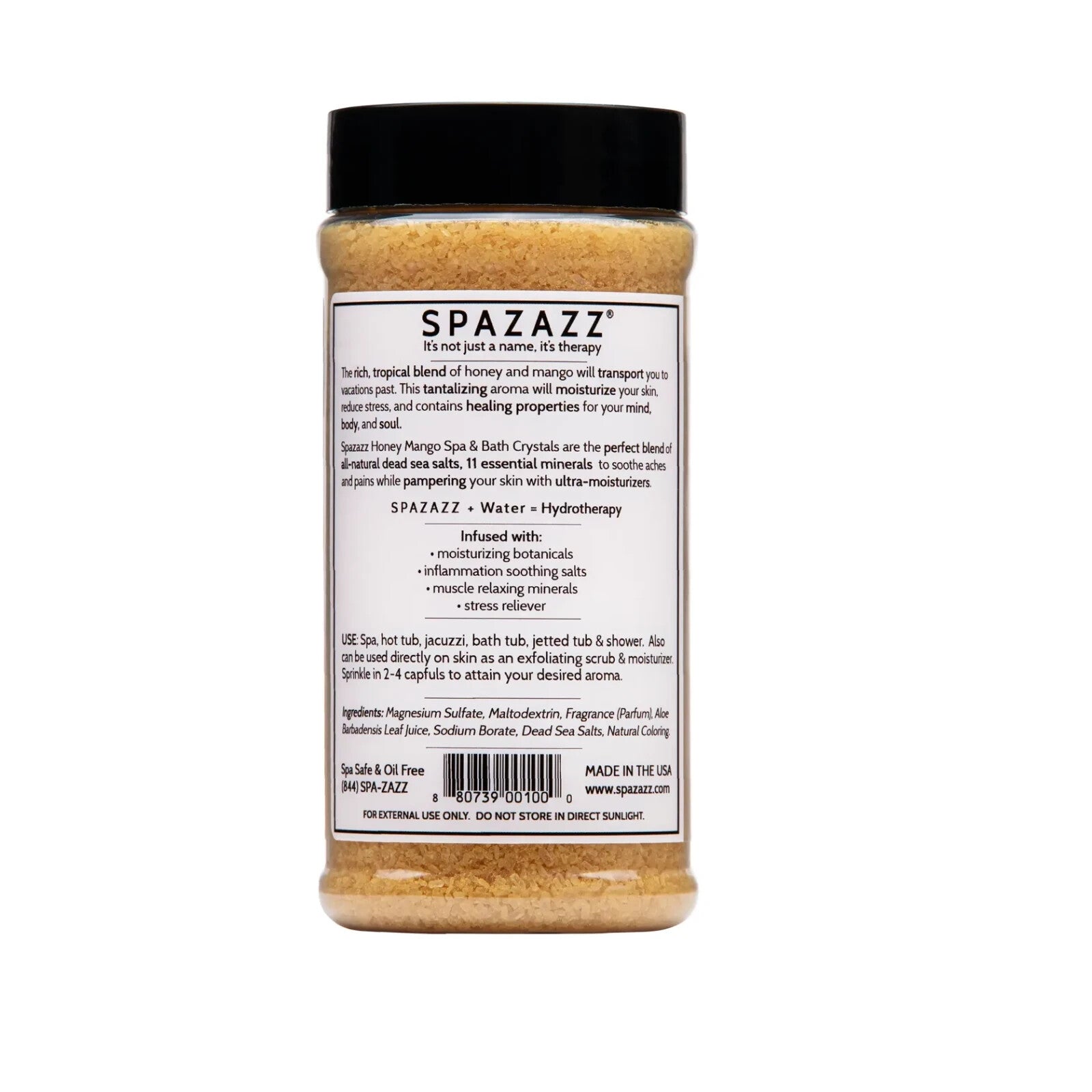 Spazazz Botanicals - Arouse / Honey Mango 17oz