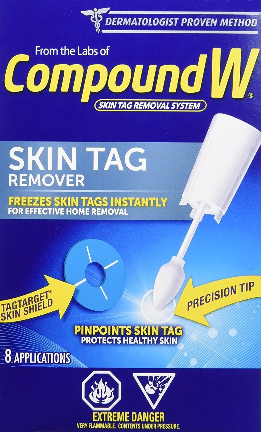 Compound W Dermatologist Proven Skin Tag Remover System 8 Count 2 Pack EXP 11/23