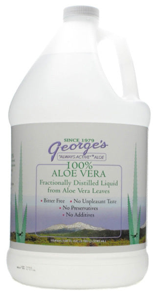 Aloe Vera Liquids Drink 64 oz George's Always Active Aloe 64 Fl Oz (Pack of 1)